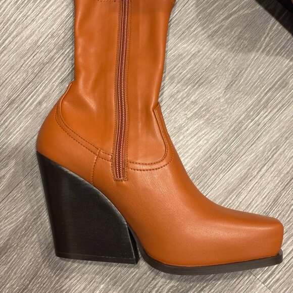 New Stella Mccartney Cowboy Boot Women's 37,5 - Picture 7 of 10